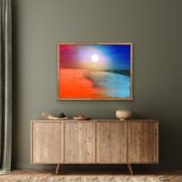 Moonlight Over The Hills from the Scenics Collection, Wall Display Moonlight Over The Hills from the Scenics Collection, Wall Display