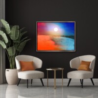 Moonlight Over The Hills from the Scenics Collection, Wall Display Moonlight Over The Hills from the Scenics Collection, Wall Display