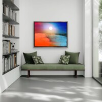 Moonlight Over The Hills from the Scenics Collection, Wall Display Moonlight Over The Hills from the Scenics Collection, Wall Display