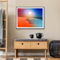 Moonlight Over The Hills from the Scenics Collection, Wall Display Moonlight Over The Hills from the Scenics Collection, Wall Display