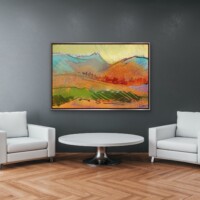 Mountains And Valleys from the Scenics Collection, Wall Display Mountains And Valleys from the Scenics Collection, Wall Display