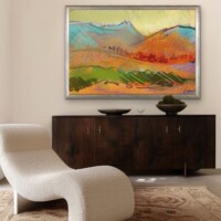 Mountains And Valleys from the Scenics Collection, Wall Display Mountains And Valleys from the Scenics Collection, Wall Display