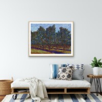 Olive Tree Orchard from the Scenics Collection, Wall Display Olive Tree Orchard from the Scenics Collection, Wall Display
