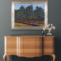 Olive Tree Orchard from the Scenics Collection, Wall Display Olive Tree Orchard from the Scenics Collection, Wall Display