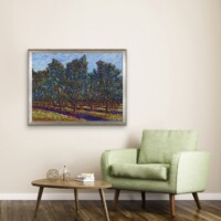 Olive Tree Orchard from the Scenics Collection, Wall Display Olive Tree Orchard from the Scenics Collection, Wall Display