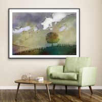 One Tree Hill from the Scenics Collection, Wall Display One Tree Hill from the Scenics Collection, Wall Display