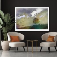 One Tree Hill from the Scenics Collection, Wall Display One Tree Hill from the Scenics Collection, Wall Display
