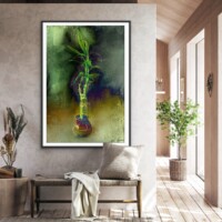 Potted Bamboo from the Scenics Collection, Wall Display Potted Bamboo from the Scenics Collection, Wall Display