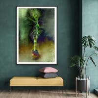 Potted Bamboo from the Scenics Collection, Wall Display Potted Bamboo from the Scenics Collection, Wall Display
