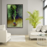 Potted Bamboo from the Scenics Collection, Wall Display Potted Bamboo from the Scenics Collection, Wall Display