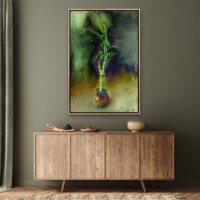 Potted Bamboo from the Scenics Collection, Wall Display Potted Bamboo from the Scenics Collection, Wall Display