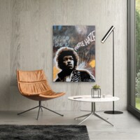 Purple Haze Mixed Media on Board Wall Display Purple Haze Mixed Media on Board Wall Display