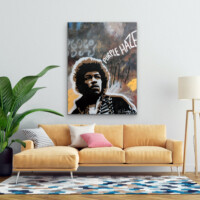 Purple Haze Mixed Media on Board Wall Display Purple Haze Mixed Media on Board Wall Display