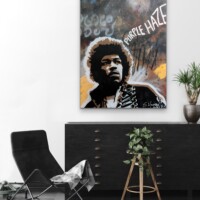 Purple Haze Mixed Media on Board Wall Display Purple Haze Mixed Media on Board Wall Display