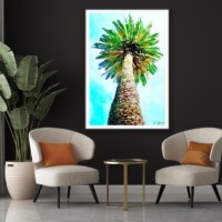 Sky High Palm from the Scenics Collection, Wall Display Sky High Palm from the Scenics Collection, Wall Display