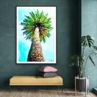 Sky High Palm from the Scenics Collection, Wall Display Sky High Palm from the Scenics Collection, Wall Display