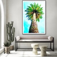 Sky High Palm from the Scenics Collection, Wall Display Sky High Palm from the Scenics Collection, Wall Display