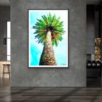 Sky High Palm from the Scenics Collection, Wall Display Sky High Palm from the Scenics Collection, Wall Display