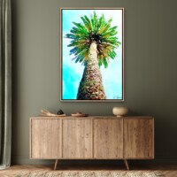Sky High Palm from the Scenics Collection, Wall Display Sky High Palm from the Scenics Collection, Wall Display