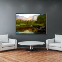 Still Mountain Waters from the Scenics Collection, Wall Display Still Mountain Waters from the Scenics Collection, Wall Display