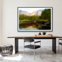 Still Mountain Waters from the Scenics Collection, Wall Display Still Mountain Waters from the Scenics Collection, Wall Display
