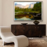 Still Mountain Waters from the Scenics Collection, Wall Display Still Mountain Waters from the Scenics Collection, Wall Display