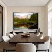 Still Mountain Waters from the Scenics Collection, Wall Display Still Mountain Waters from the Scenics Collection, Wall Display