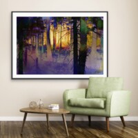 The Woods Are Lovely from the Scenics Collection, Wall Display The Woods Are Lovely from the Scenics Collection, Wall Display