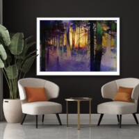 The Woods Are Lovely from the Scenics Collection, Wall Display The Woods Are Lovely from the Scenics Collection, Wall Display