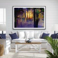 The Woods Are Lovely from the Scenics Collection, Wall Display The Woods Are Lovely from the Scenics Collection, Wall Display