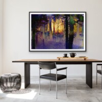 The Woods Are Lovely from the Scenics Collection, Wall Display The Woods Are Lovely from the Scenics Collection, Wall Display