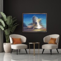 Thunderheads Over The Ocean from the Scenics Collection, Wall Display Thunderheads Over The Ocean from the Scenics Collection, Wall Display