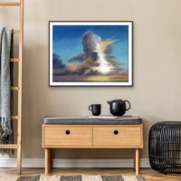 Thunderheads Over The Ocean from the Scenics Collection, Wall Display Thunderheads Over The Ocean from the Scenics Collection, Wall Display